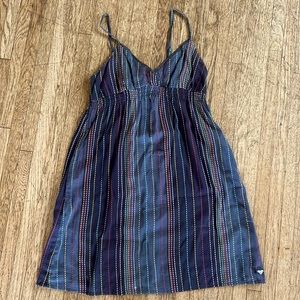 Roxy summer dress with color stitching